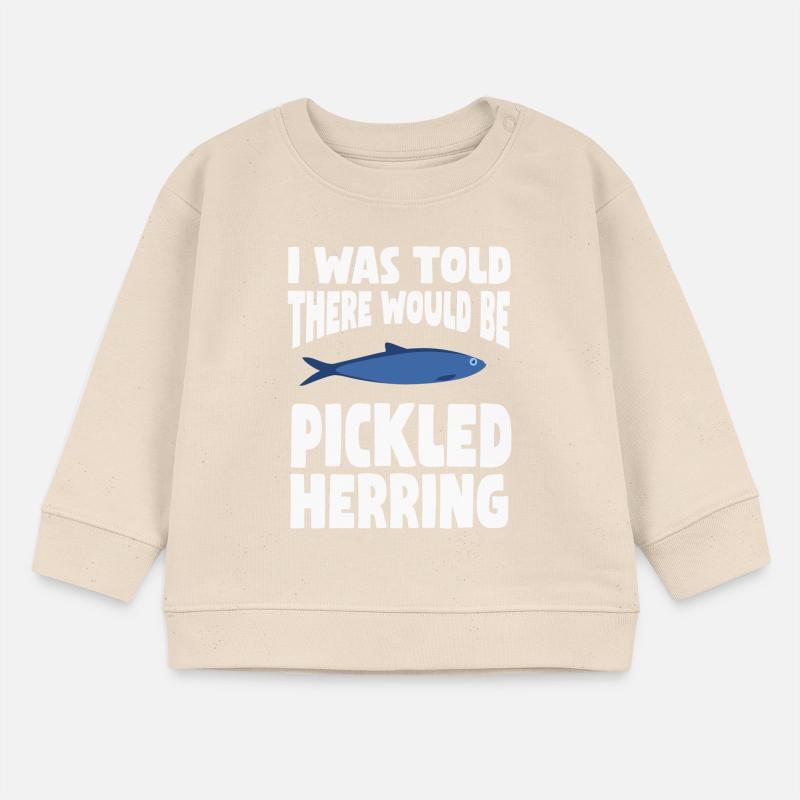Pickled herring design Baby Sweatshirt by Stanley/Stella