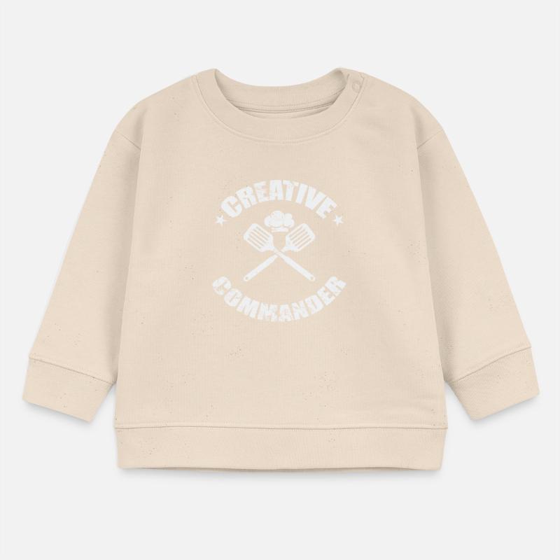Creative Commander Baby Organic Sweatshirt Baby Changer von Stanley/Stella