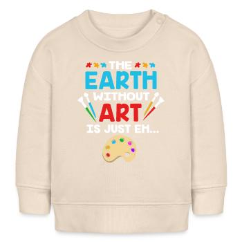 Maler - Baby Organic Sweatshirt Baby Changer von Stanley/Stella - Natur - Vorne