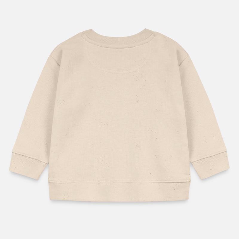 Ich werde eine große Schwester Eisbärin Baby Organic Sweatshirt Baby Changer von Stanley/Stella