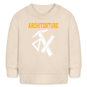 architecture - Baby Sweatshirt by Stanley/Stella - soft Ecru - Front