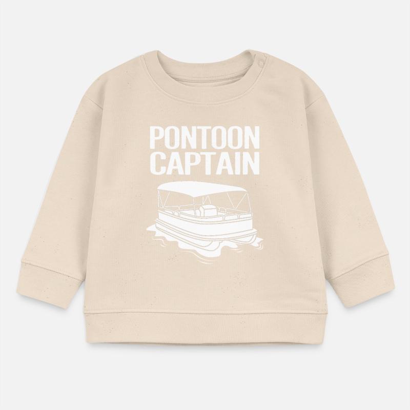 Pontonboot Boot Boote Baby Organic Sweatshirt Baby Changer von Stanley/Stella