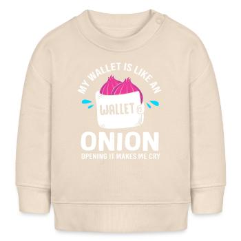 Zwiebel - Baby Organic Sweatshirt Baby Changer von Stanley/Stella - Natur - Vorne