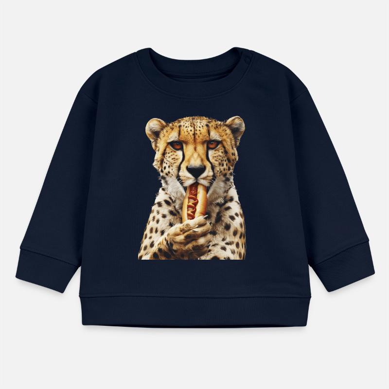 Guépard Sweat bébé bio Stanley/Stella