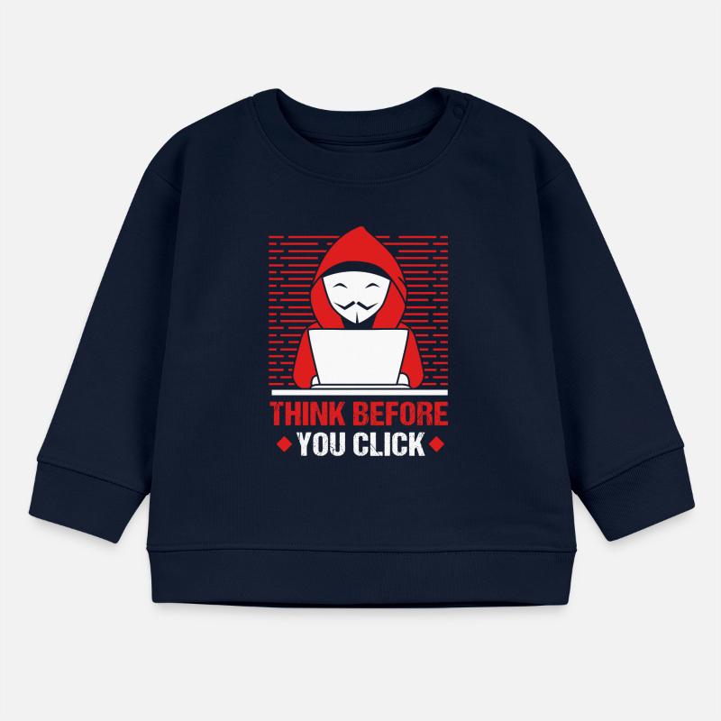 Cyber programmeur cybersécurité Hacker Sweat bébé bio Stanley/Stella