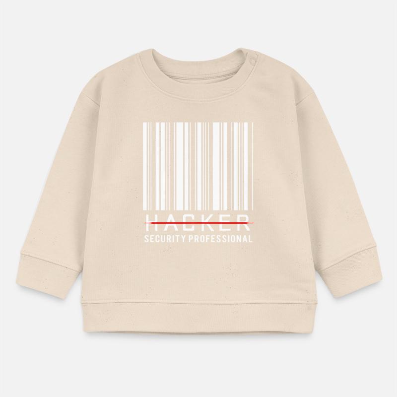 Cyber programmeur cybersécurité Hacker Sweat bébé bio Stanley/Stella