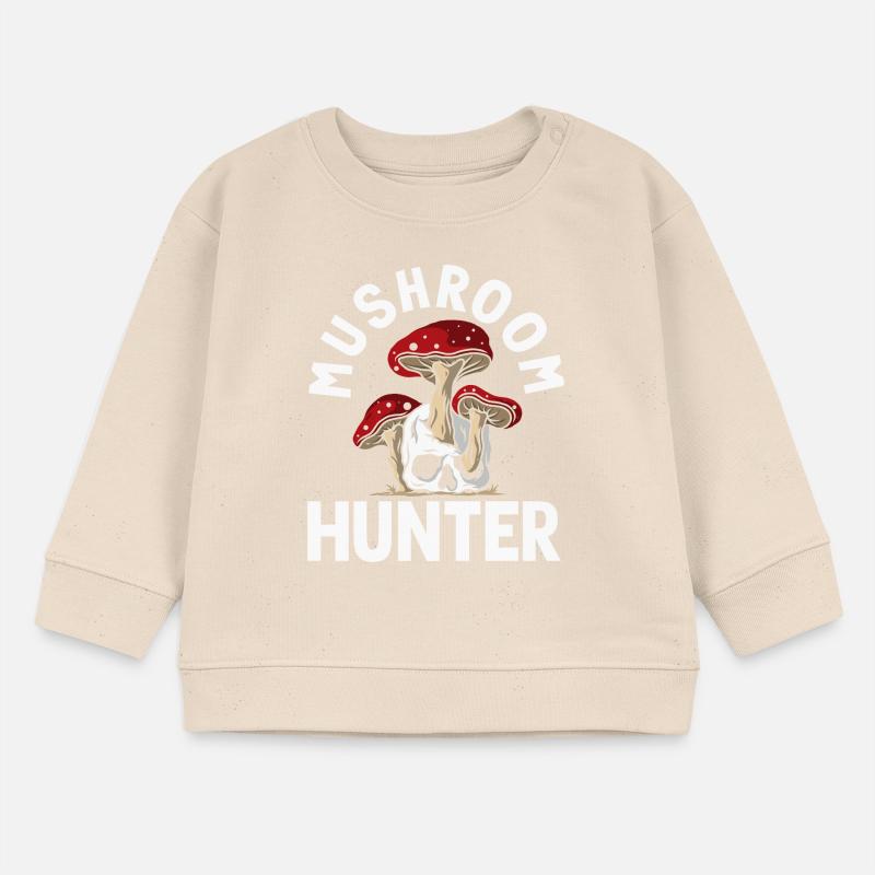 Chasseur de champignons, Passionné, Chasseur de champignons, Aventure Sweat bébé bio Stanley/Stella