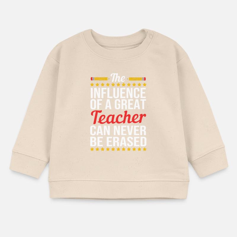 Lehrer der Mittelstufe Baby Organic Sweatshirt Baby Changer von Stanley/Stella