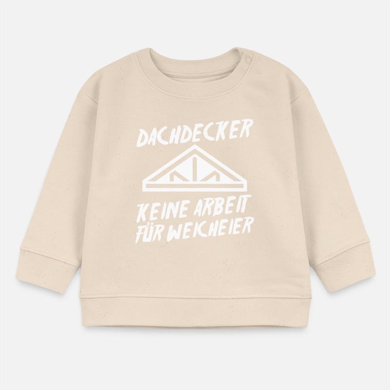 Maître Couvreur Couvreur Sweat bébé bio Stanley/Stella