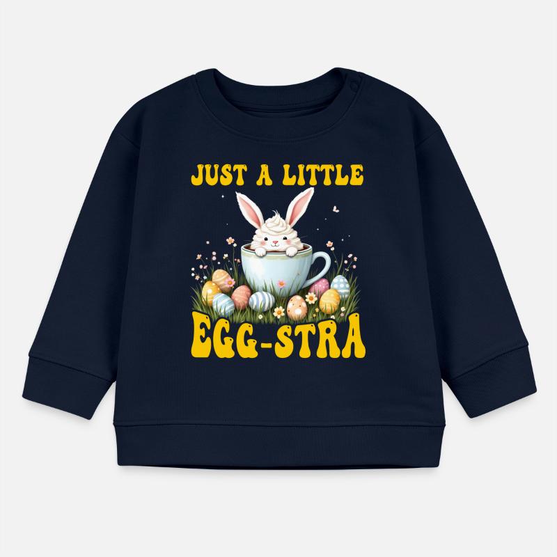 Juste un petit Egg-stra Sweat bébé bio Stanley/Stella