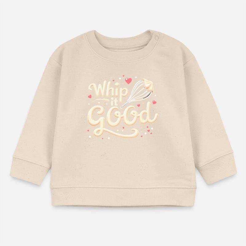 Junior Baking Kandidat Junger Koch Backen Baby Organic Sweatshirt Baby Changer von Stanley/Stella