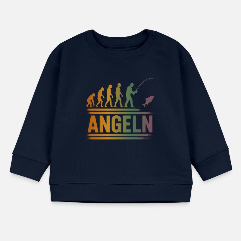 Evolution zum Angler Baby Organic Sweatshirt Baby Changer von Stanley/Stella