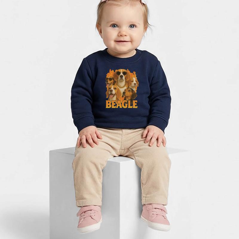 Beagle Baby Organic Sweatshirt Baby Changer von Stanley/Stella