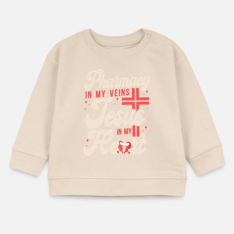 Pharmacy Tech Technician Baby Sweatshirt by Stanley/Stella
