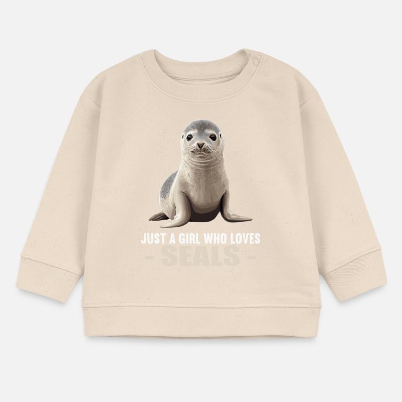 Joints, Phoque Sweat bébé bio Stanley/Stella