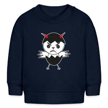 Nervös, aber schön Premium T-Shirt - Baby Organic Sweatshirt Baby Changer von Stanley/Stella - Navy - Vorne