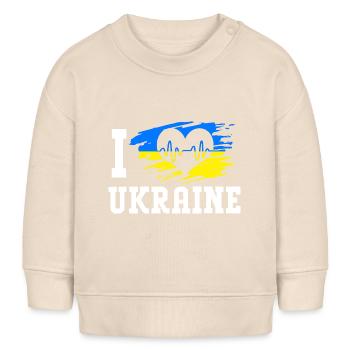 Ukraine - Baby Sweatshirt by Stanley/Stella - soft Ecru - Front