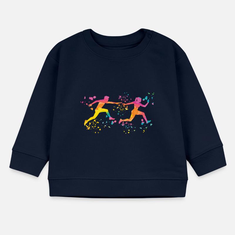 Relay Runner Relay Race Relay Race Baby Sweatshirt by Stanley/Stella