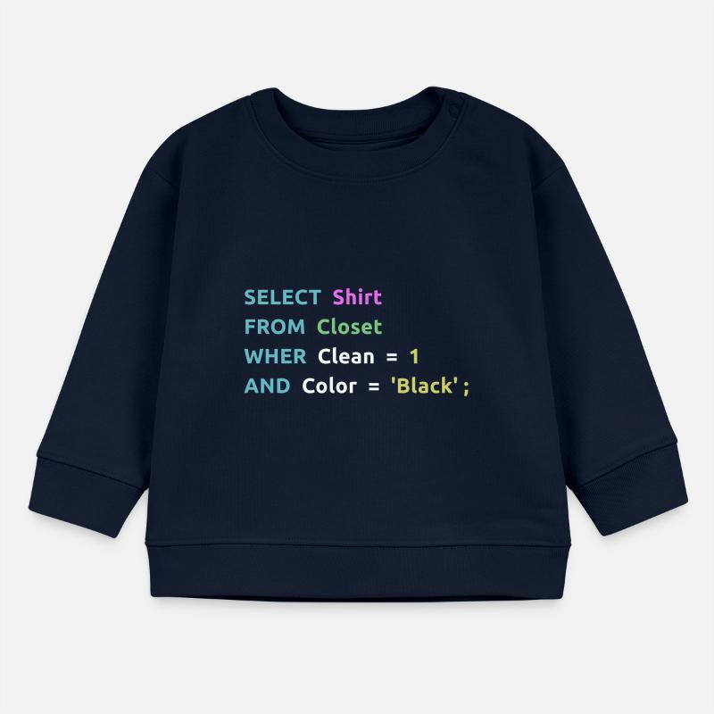 Nerd Computer Computer Work Coder Gift Idea Baby Sweatshirt by Stanley/Stella