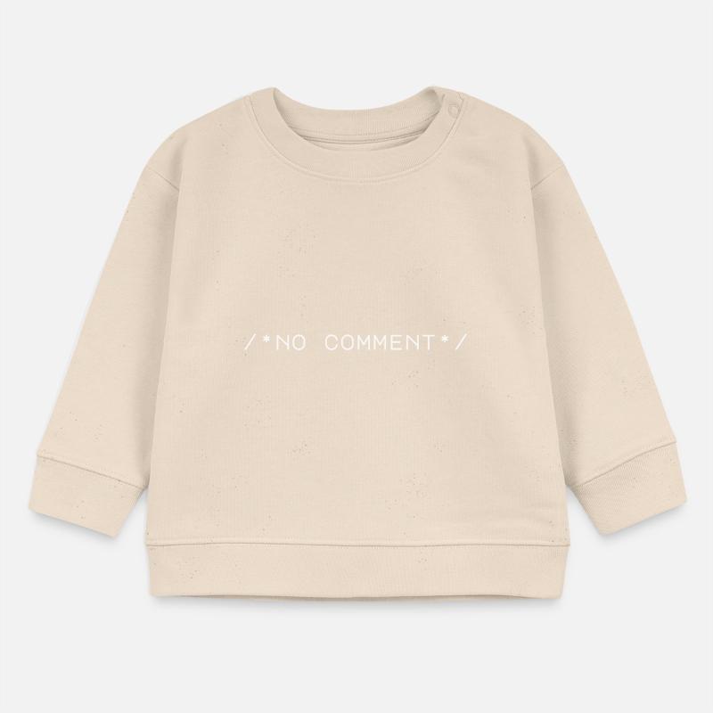 Computer Computerarbeit Coder Code Nerd IT Freak Baby Organic Sweatshirt Baby Changer von Stanley/Stella