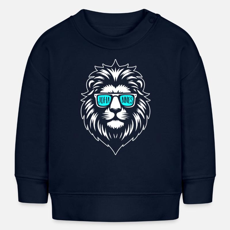 Leo John - Sweat bébé bio Stanley/Stella - bleu marine
