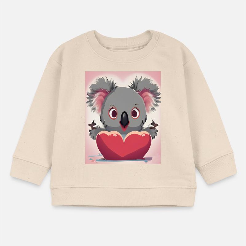 Petit Koala Sweat bébé bio Stanley/Stella