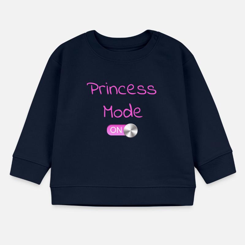 Princes Mode on Switch Baby Organic Sweatshirt Baby Changer von Stanley/Stella