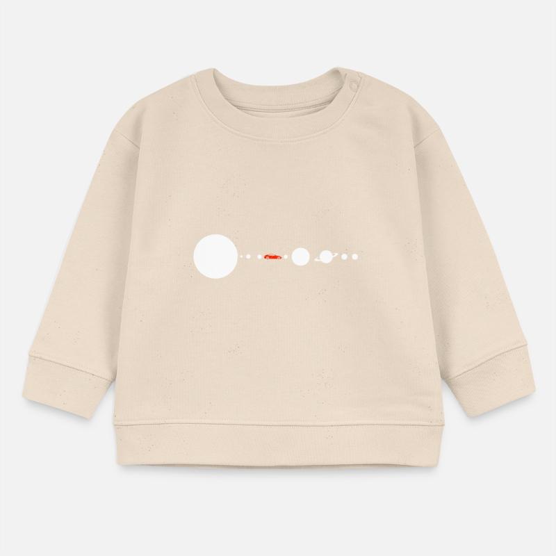 Tesla dans le système solaire spatial SpaceX Sweat bébé bio Stanley/Stella