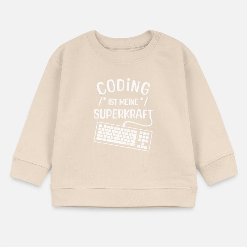 Instruction de script de code Développeur Computergeek Sweat bébé bio Stanley/Stella