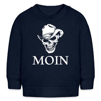 Moin - Baby Organic Sweatshirt Baby Changer von Stanley/Stella - Navy - Vorne