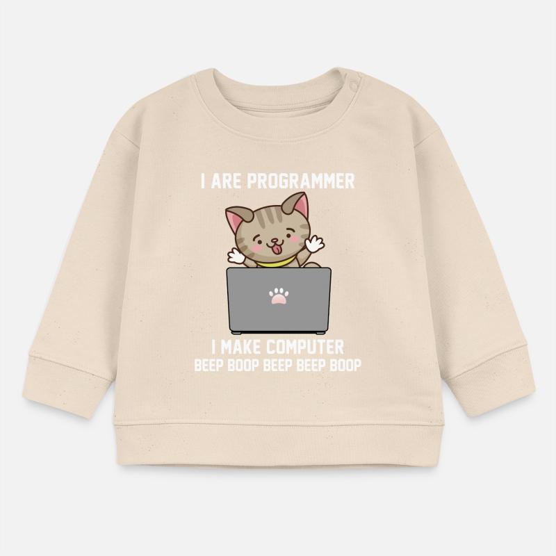 Programmierer Baby Organic Sweatshirt Baby Changer von Stanley/Stella