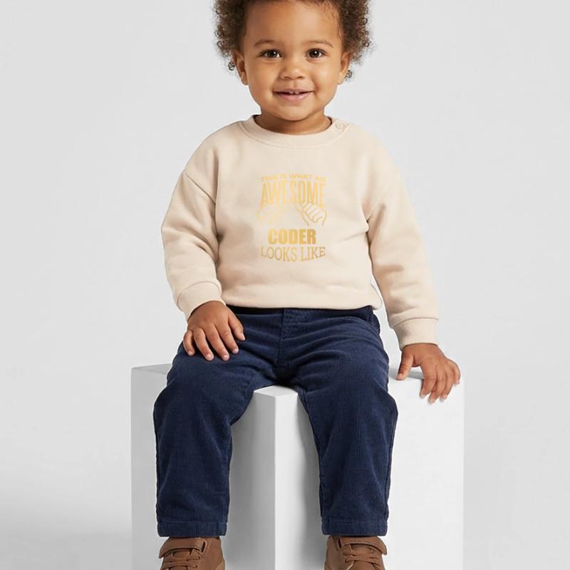 Coding Coding Coding Baby Sweatshirt by Stanley/Stella