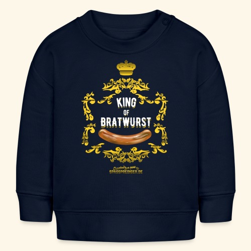 Grillen T Shirt King of Bratwurst - Stanley/Stella Bio-Sweatshirt BABY CHANGER