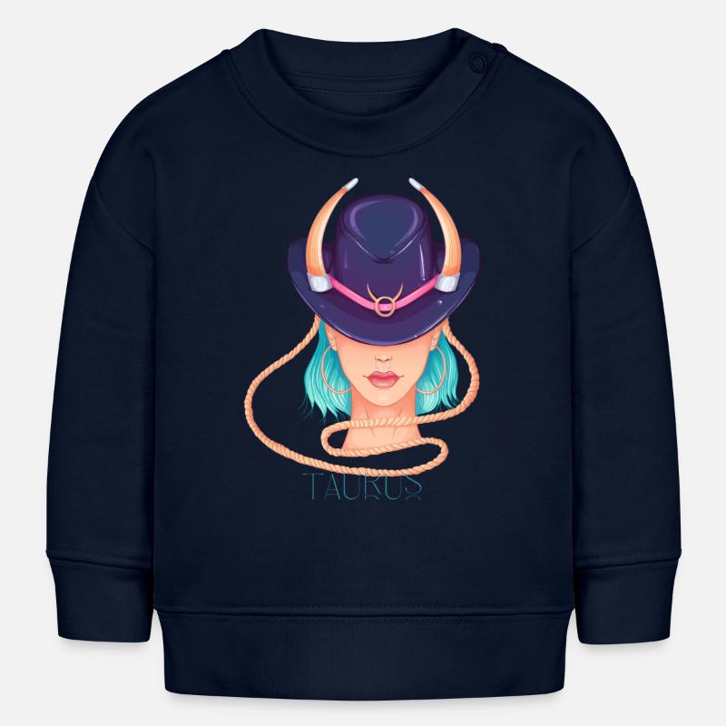 Taukus - Sweat bébé bio Stanley/Stella - bleu marine