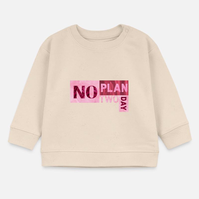 No Plan two day Baby Organic Sweatshirt Baby Changer von Stanley/Stella