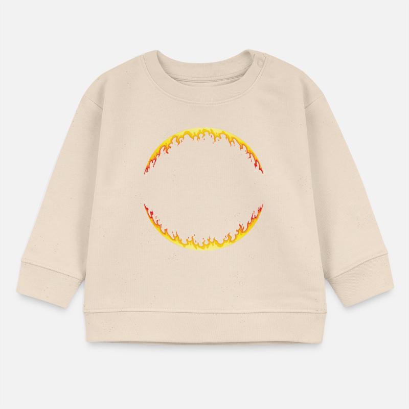 Fire circle | circle on fire Baby Sweatshirt by Stanley/Stella