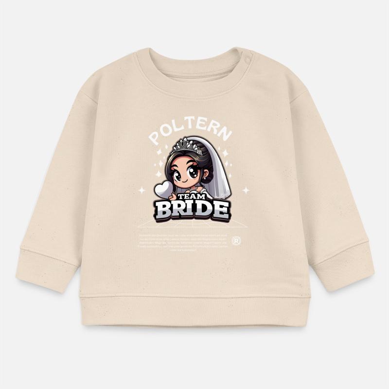 Team Bride - Forts ensemble pour un mariage de célibataire Sweat bébé bio Stanley/Stella