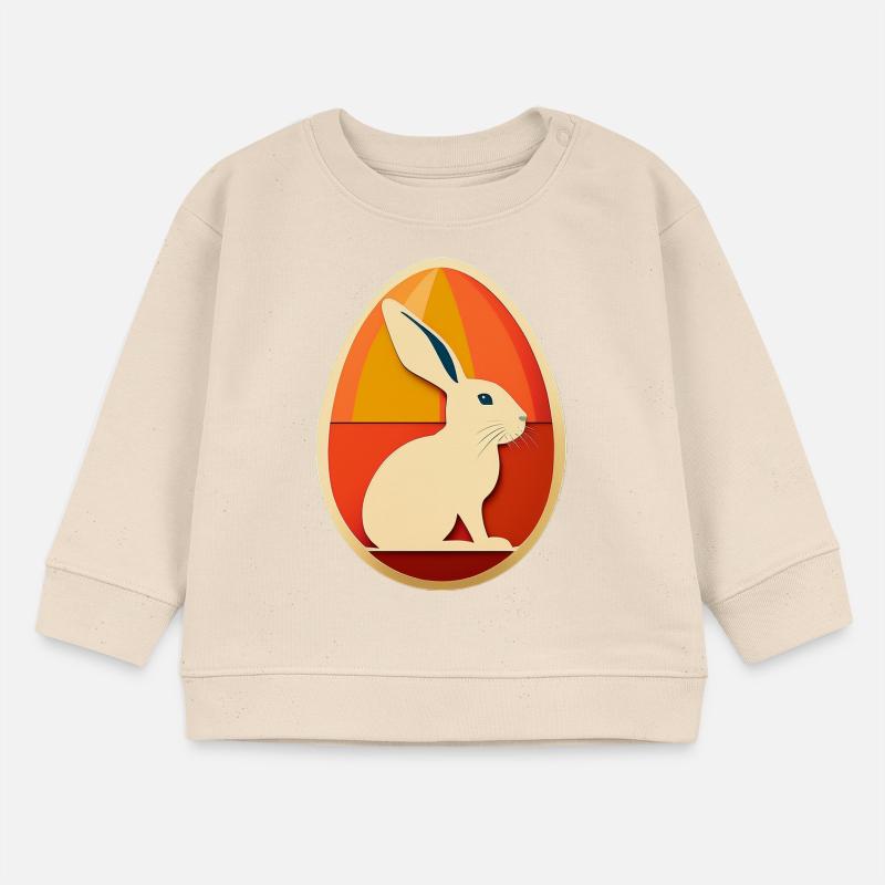 Easter Egg Design No.14 Baby Sweatshirt by Stanley/Stella