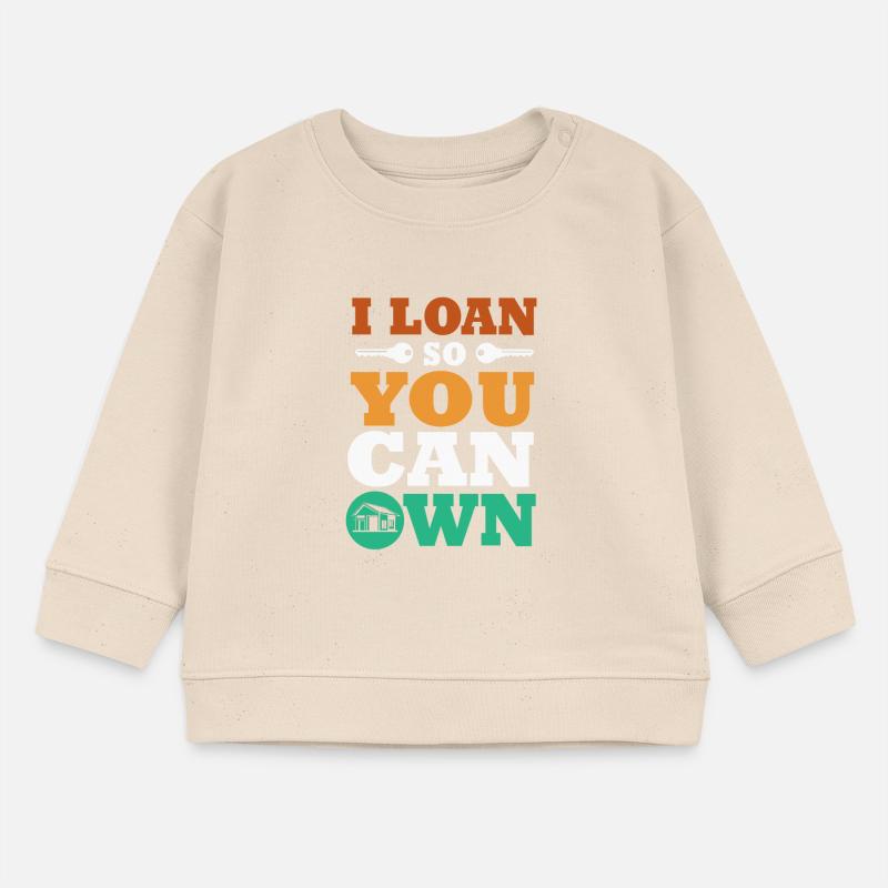 Hypothek Eigentumswohnung Schulden Baby Organic Sweatshirt Baby Changer von Stanley/Stella