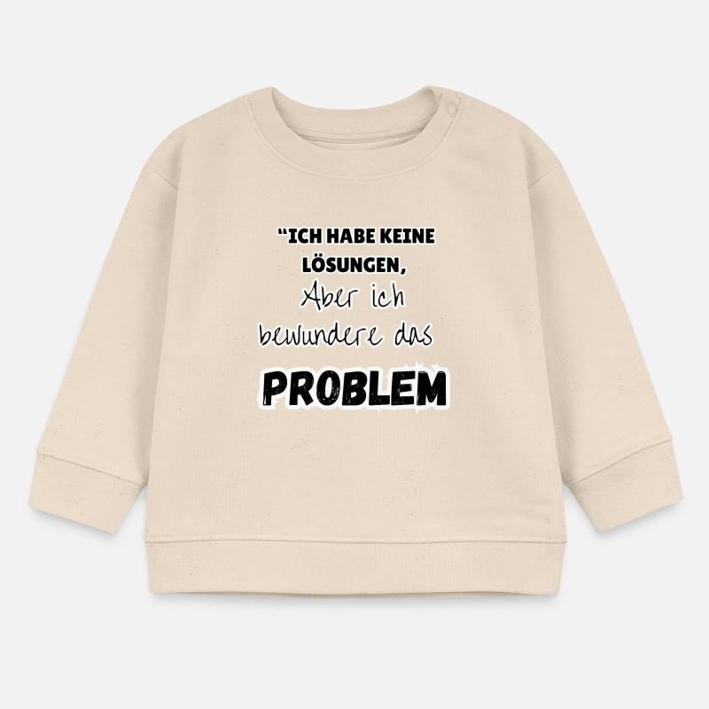 "Problem solution" Baby Sweatshirt by Stanley/Stella