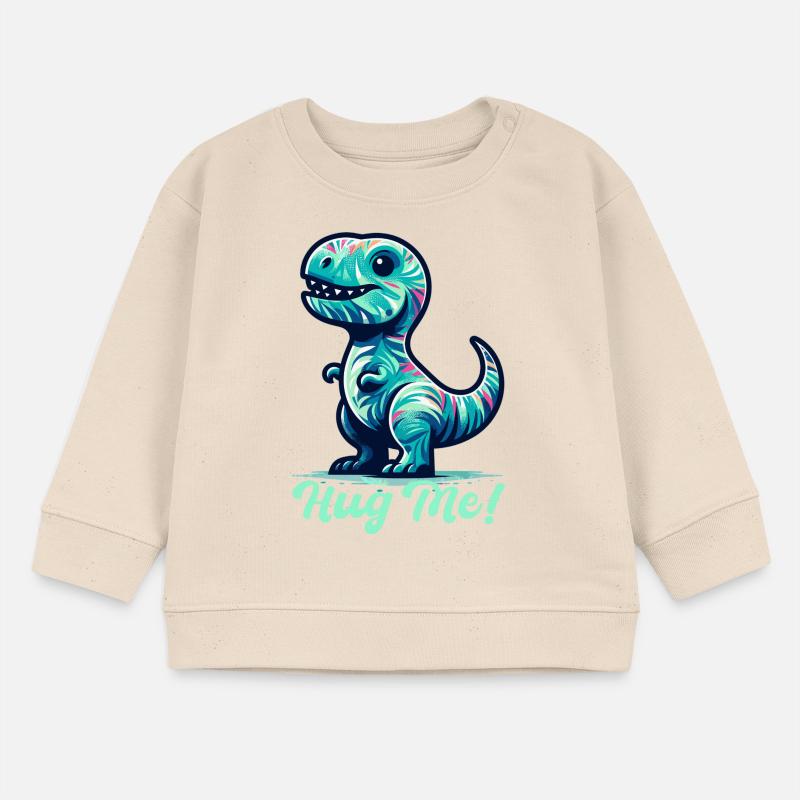T-Rex Umarme mich Umarmen Geschenk Baby Organic Sweatshirt Baby Changer von Stanley/Stella