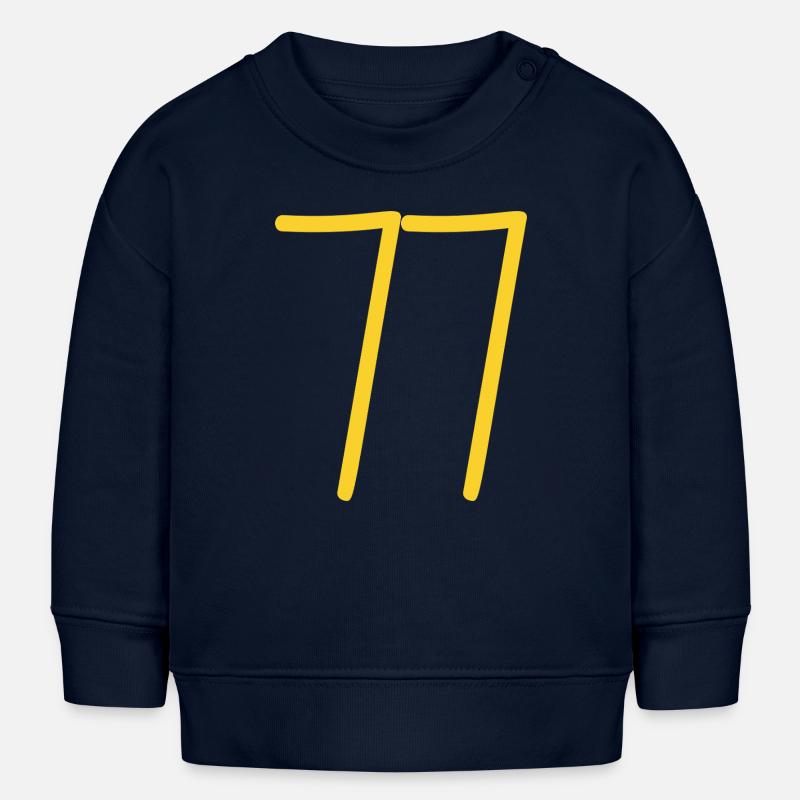 77 - Sweat bébé bio Stanley/Stella - bleu marine