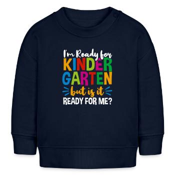 Kindergarten - Baby Organic Sweatshirt Baby Changer von Stanley/Stella - Navy - Vorne