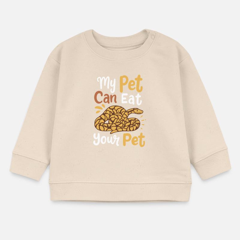 Python Serpents propriétaires Sweat bébé bio Stanley/Stella