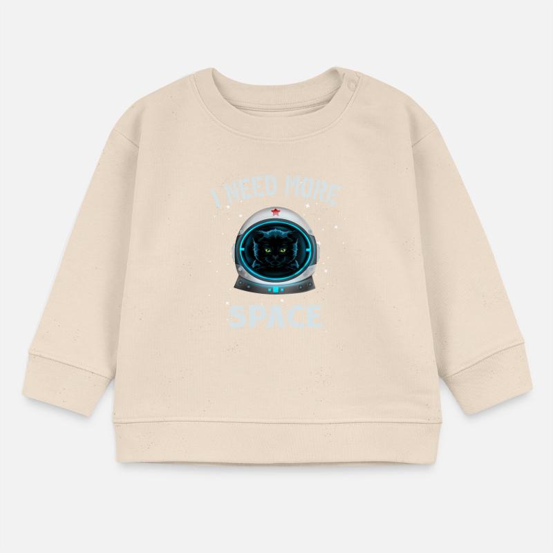 i need more space Baby Organic Sweatshirt Baby Changer von Stanley/Stella