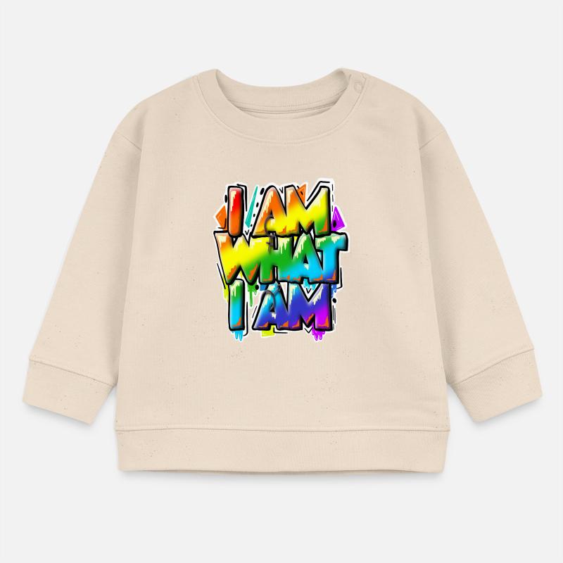 I am what I am - alles normal, oder? Baby Organic Sweatshirt Baby Changer von Stanley/Stella