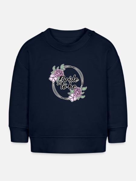 Braut Brautkleid - Baby Organic Sweatshirt Baby Changer von Stanley/Stella - Navy