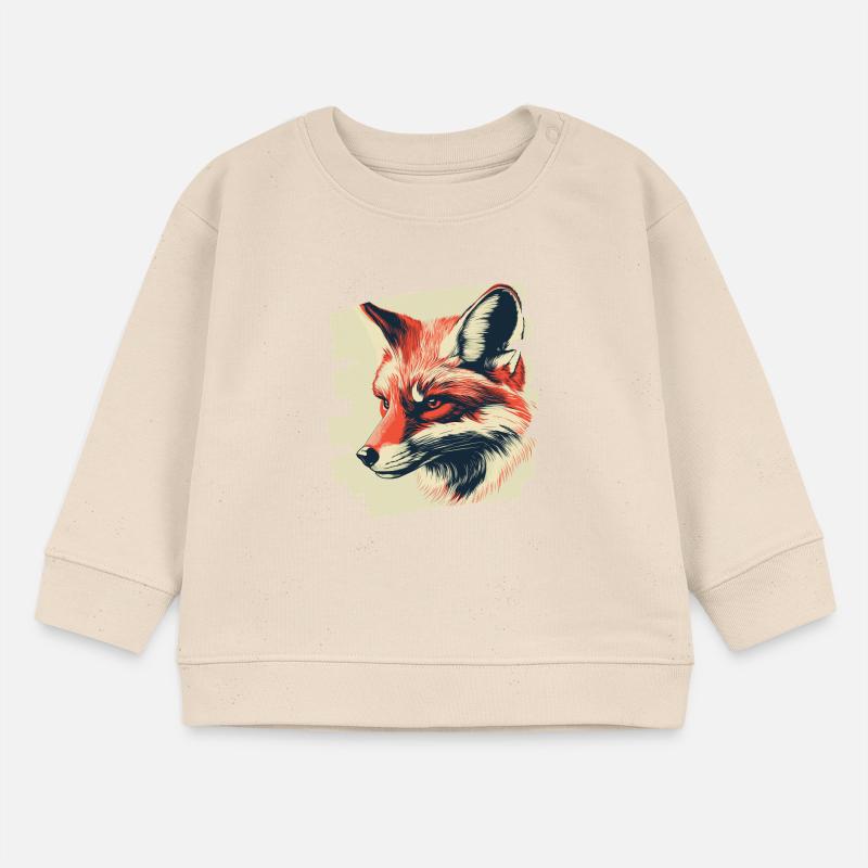 Fuchs Baby Organic Sweatshirt Baby Changer von Stanley/Stella