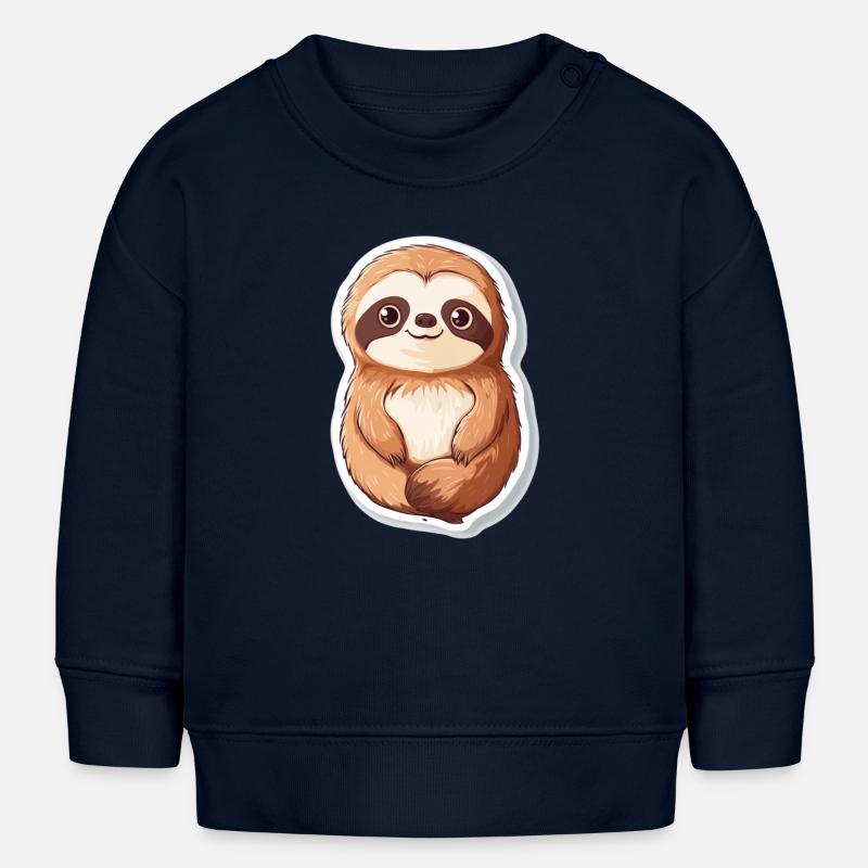 Paresse - Sweat bébé bio Stanley/Stella - bleu marine