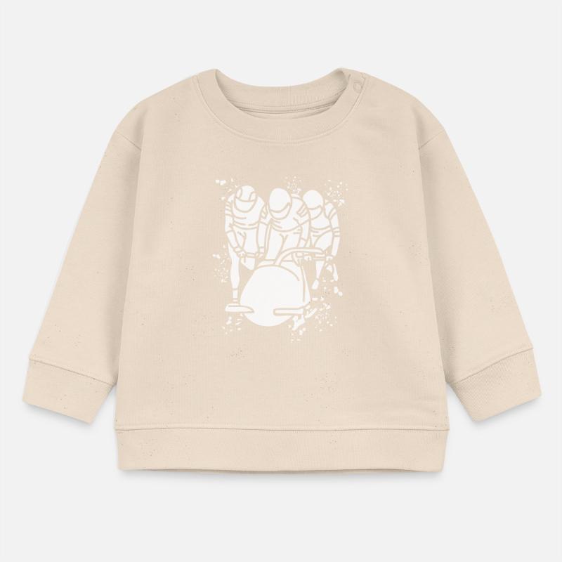 Bobsleigh Bobsleigh Bobsleigh à quatre Sweat bébé bio Stanley/Stella